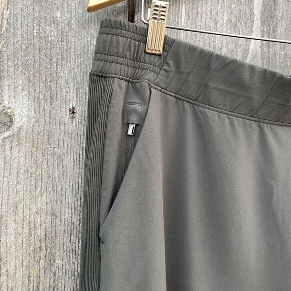 ATHLETA Brooklyn Jogger Sz 16 Green Lightweight Pockets Pull on Loungewear - Picture 9 of 13